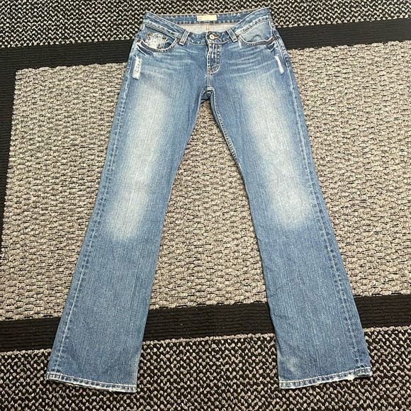 BKE Denim - BKE Buckle Jeans Star 18 Straight Women’s Sz 29 Distressed Thrashed Streetwear